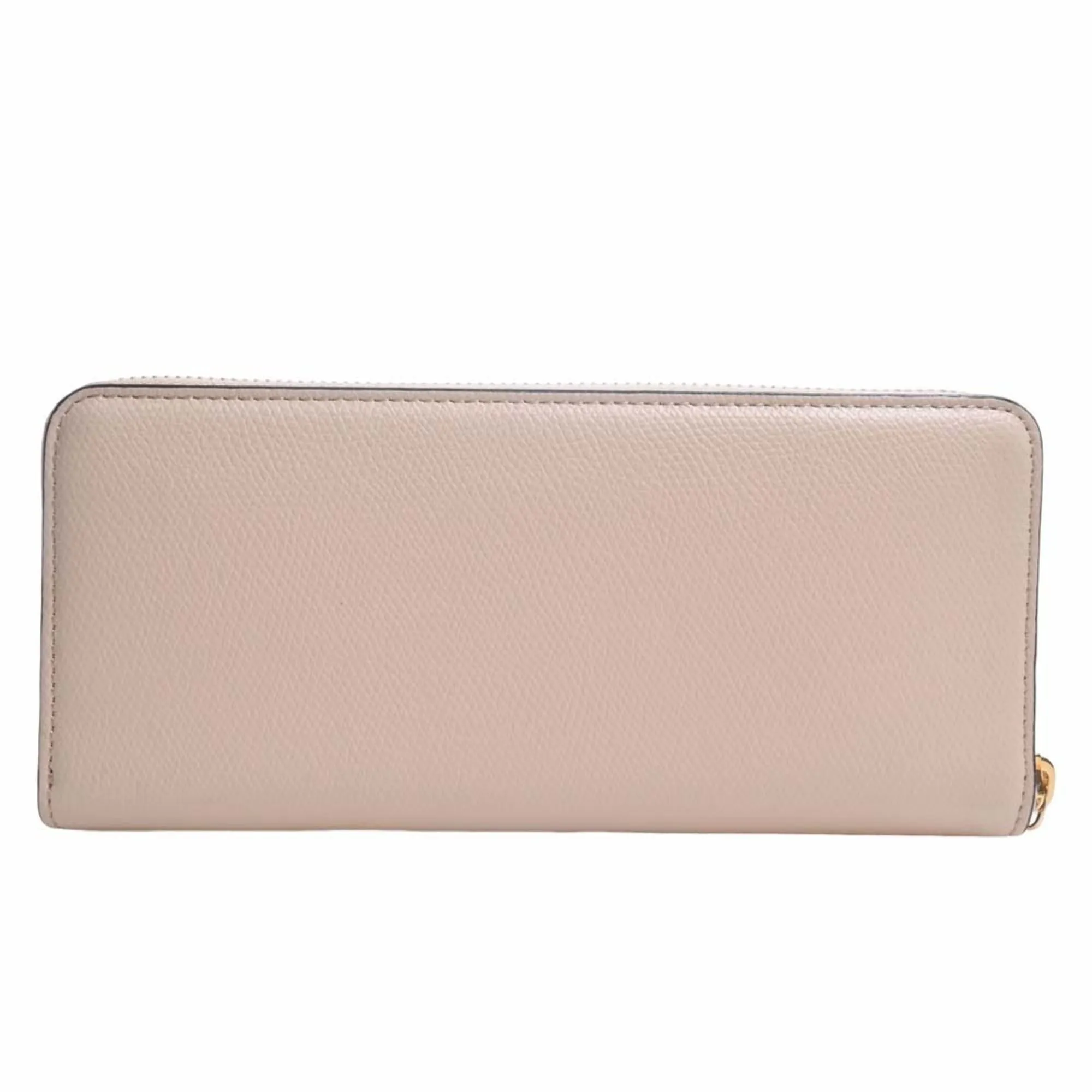 FENDI F's  Leather Long Wallet 8M0406 Pink Ladies