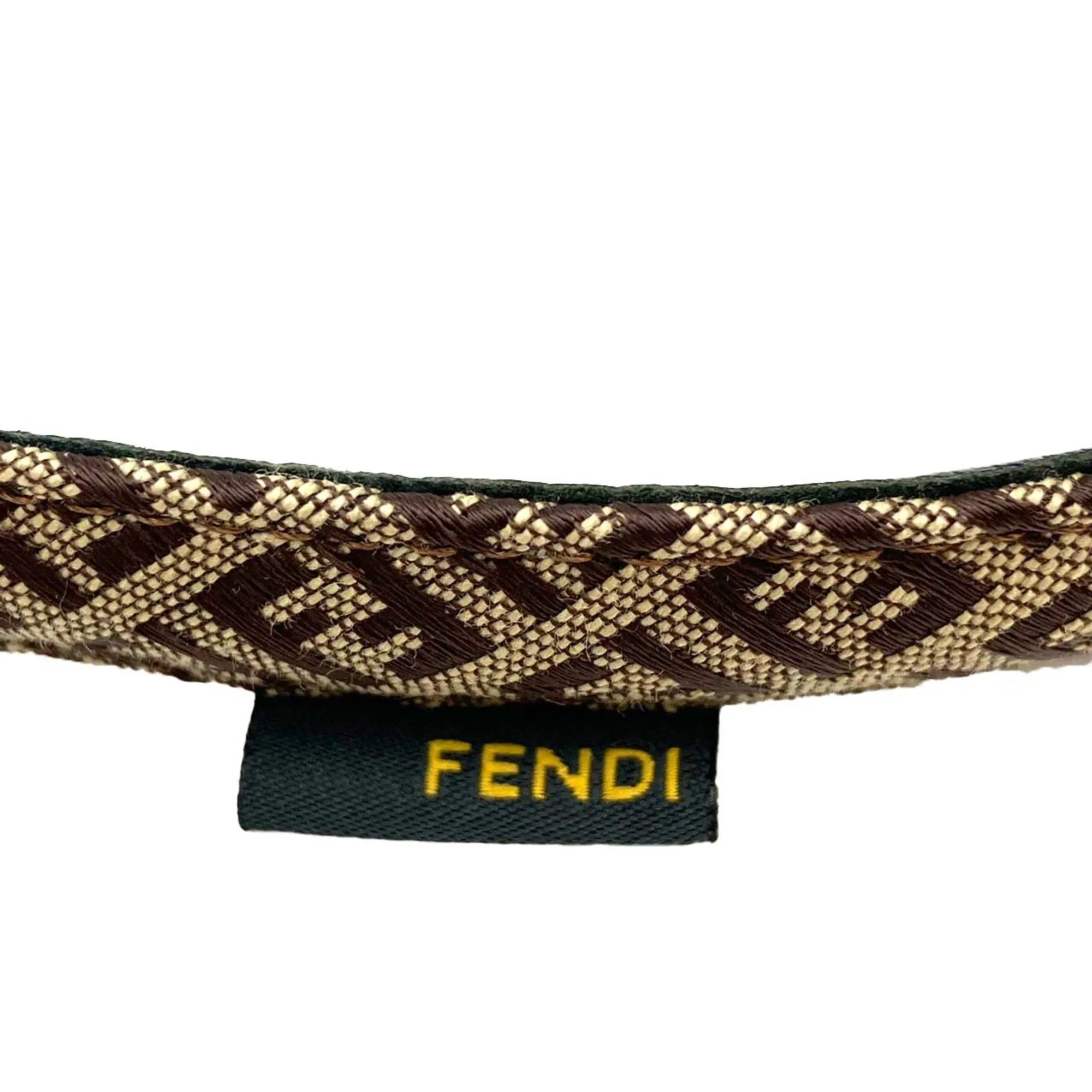 FENDI Kids Zucca Headband Fur Children's Girl