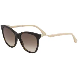 Fendi Women's Sunglasses - Brown Gradient Lens Frame | FF0200S-00T4-HA-55-19-140