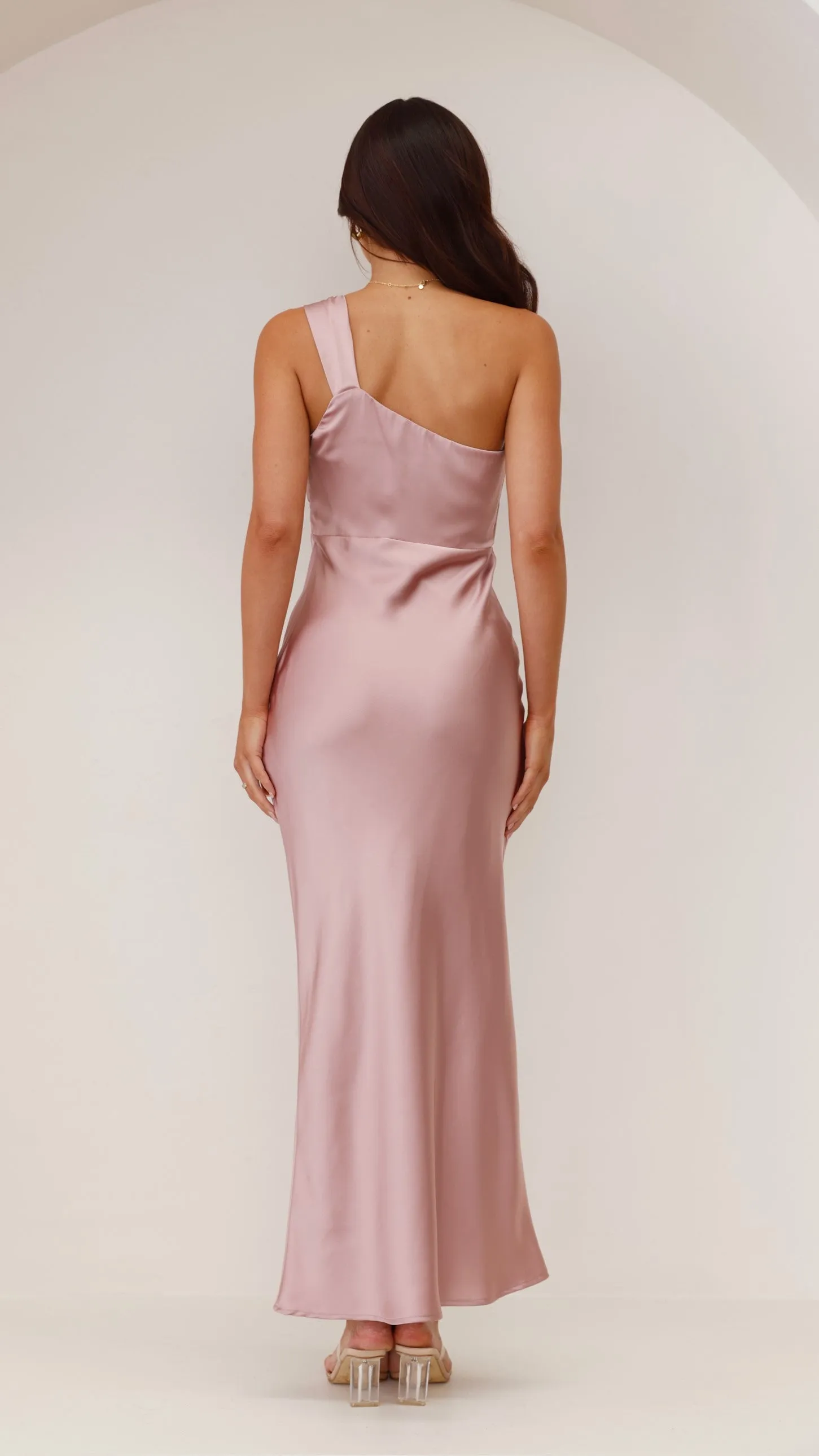 Greta Maxi Dress - Dusty Pink