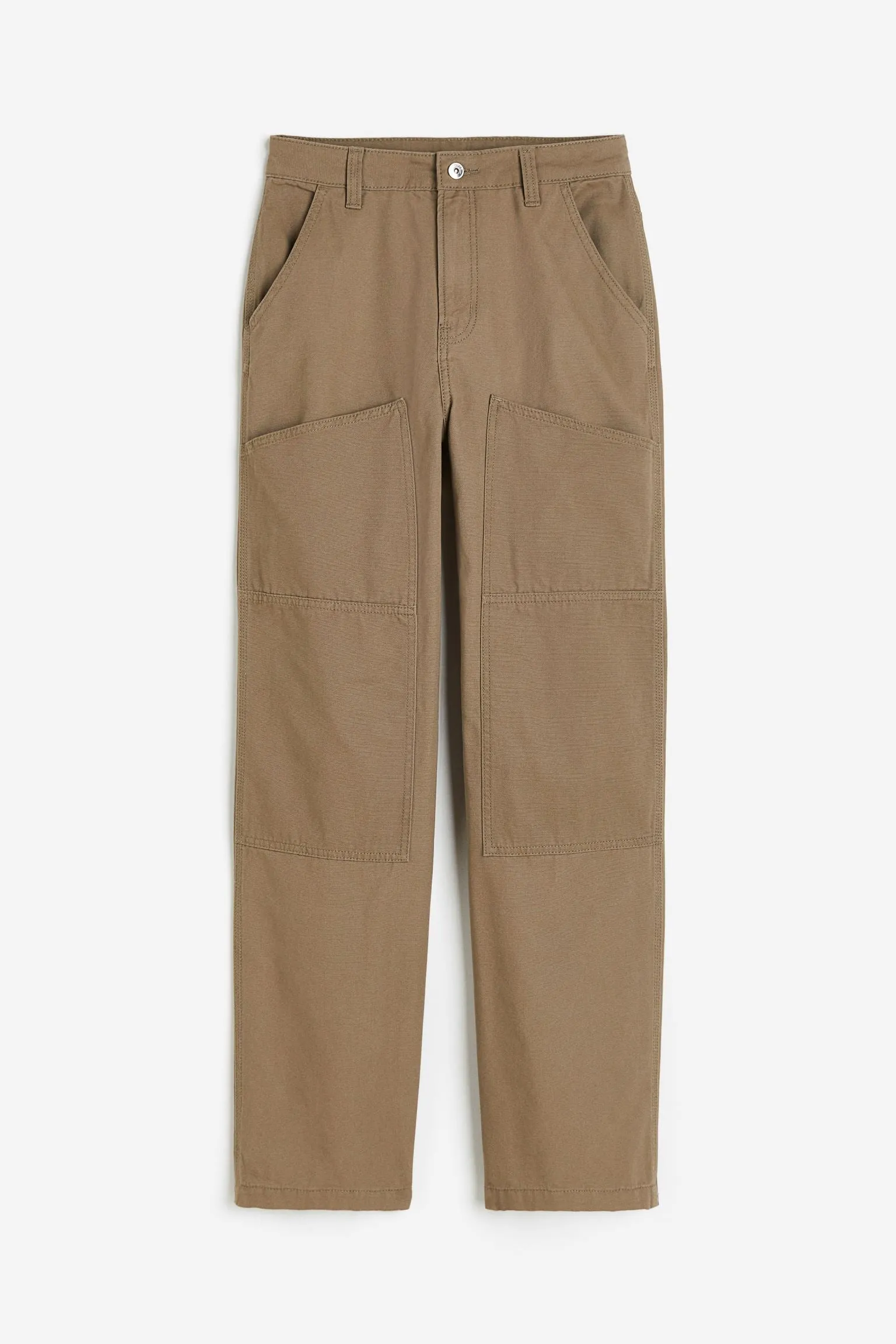 H&M Twill Worker trousers, taupe