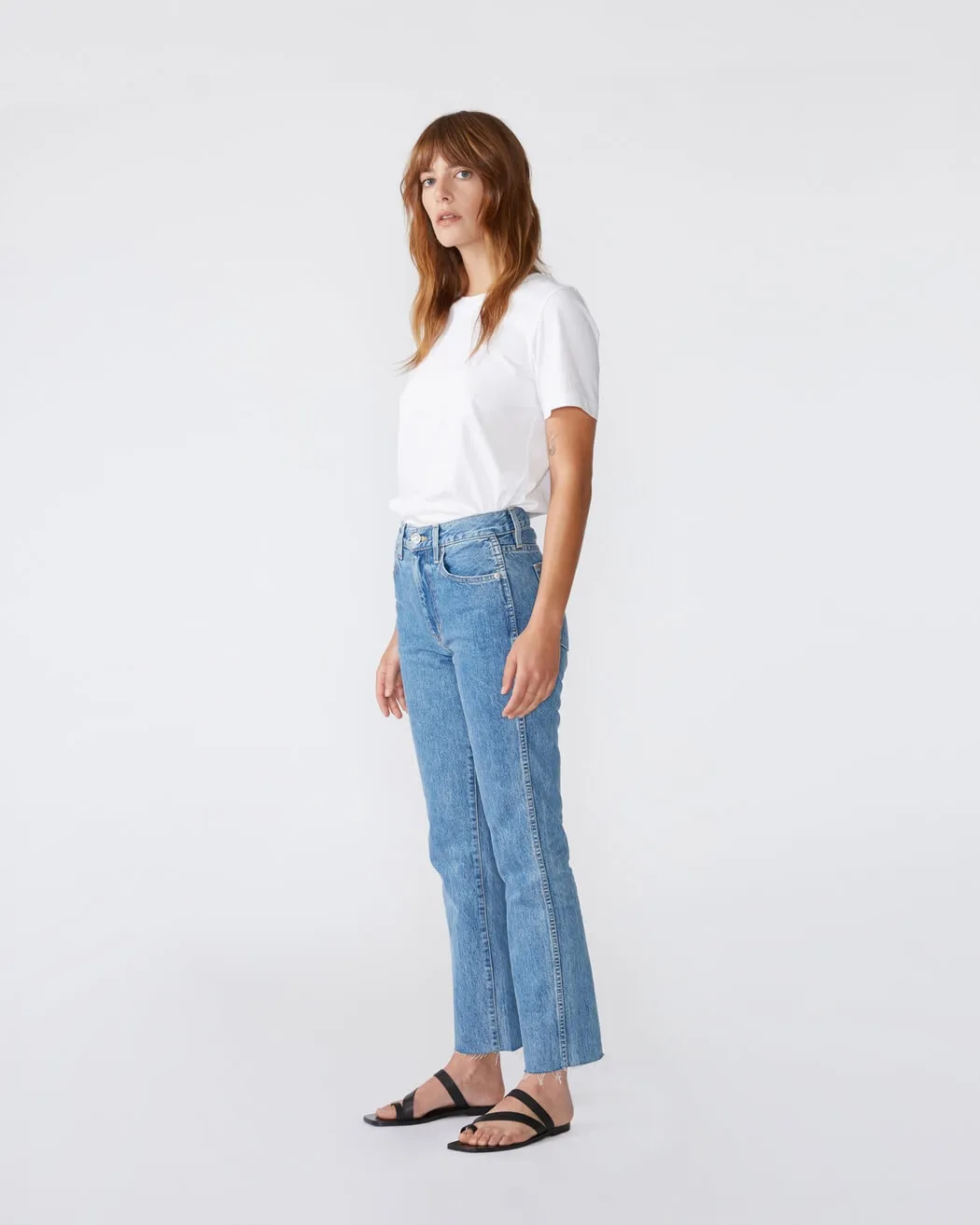 HERO HIGH RISE SLIM LEG JEAN