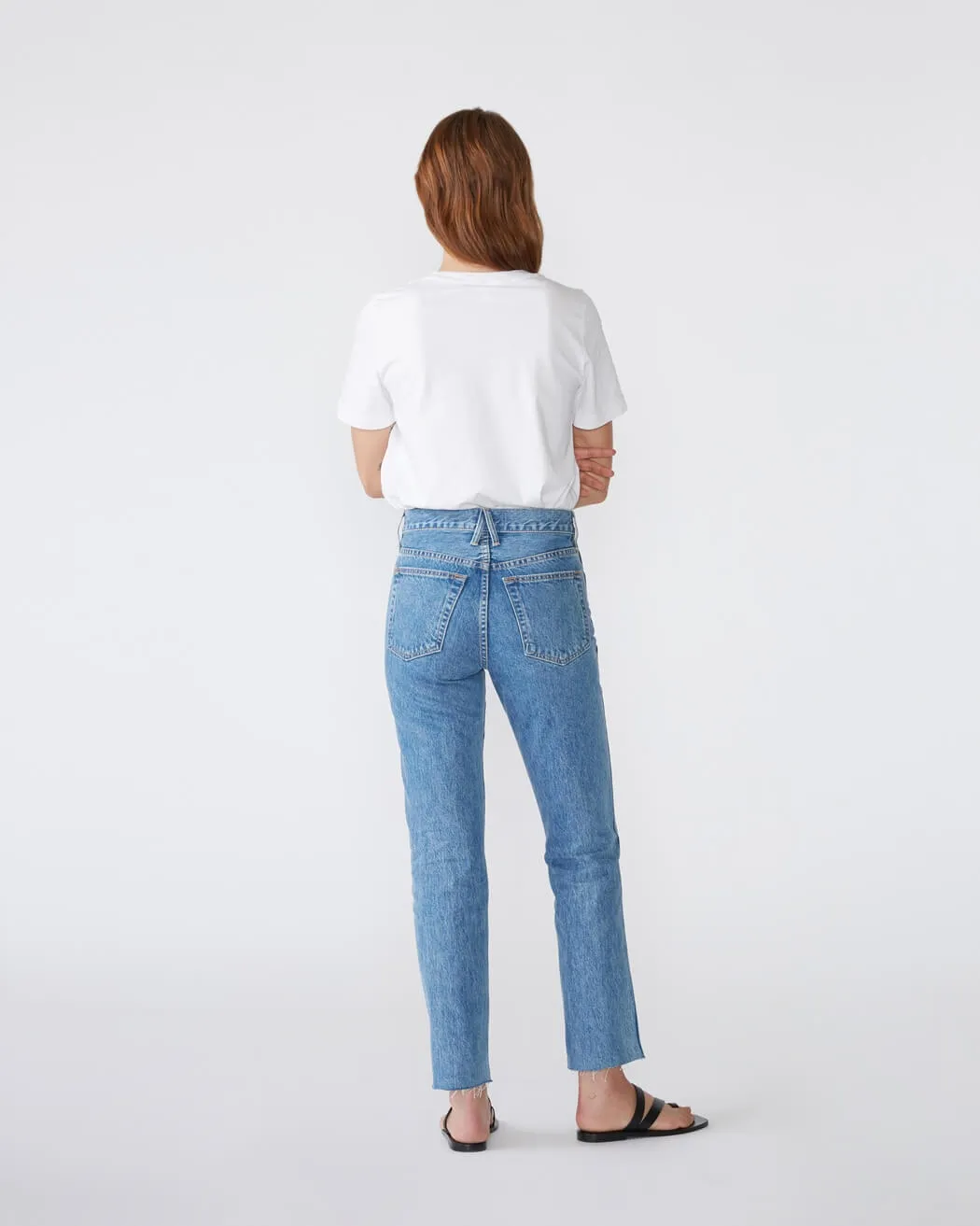 HERO HIGH RISE SLIM LEG JEAN