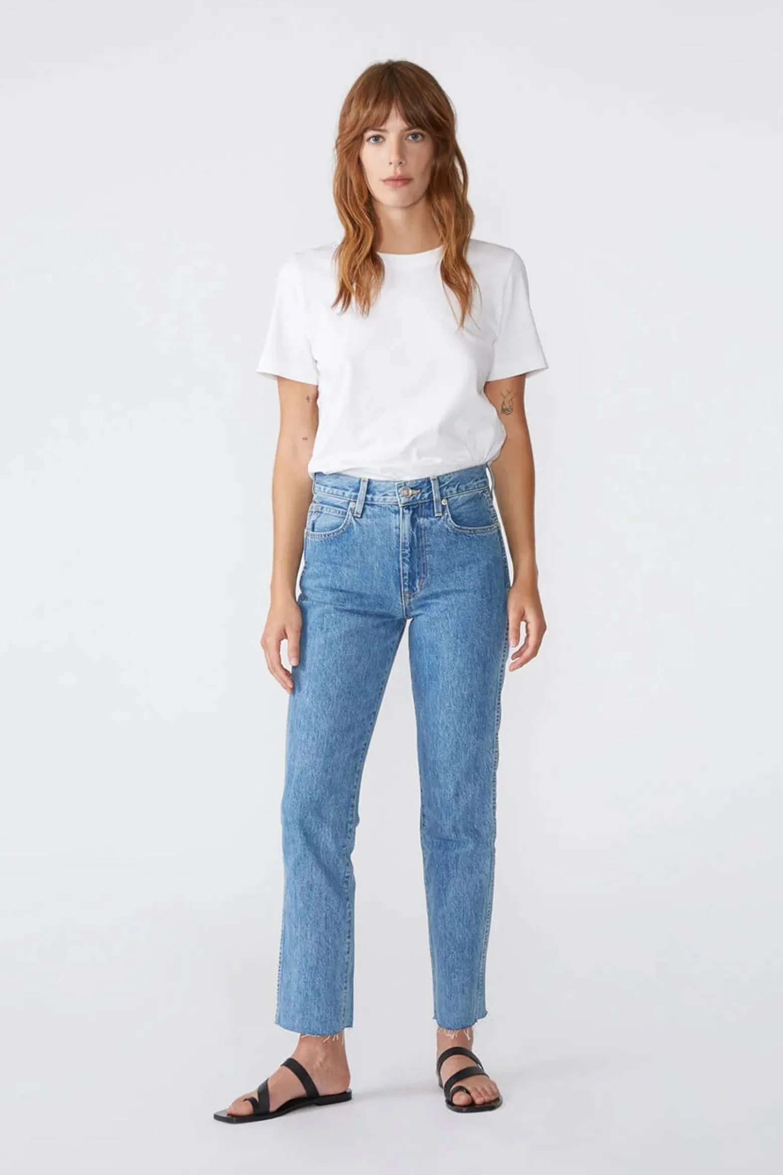 HERO HIGH RISE SLIM LEG JEAN