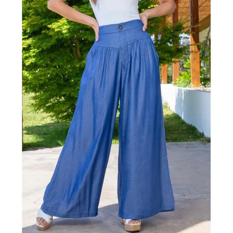 High Waist Autumn Long Wide Leg Loose Jeans