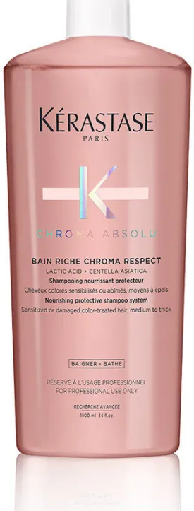 Kerastase Bain Riche Chroma Respect Shampoo 1000ml