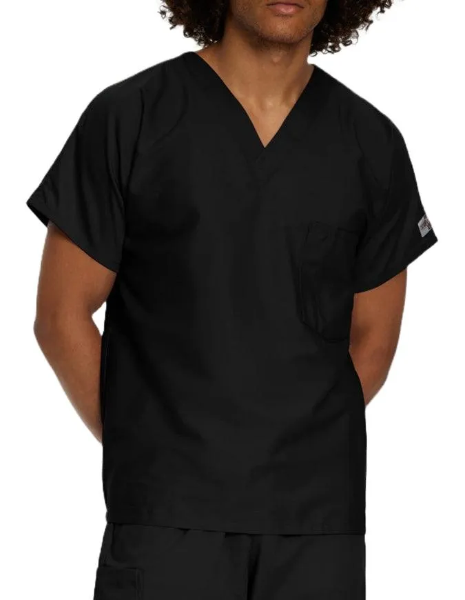 Landau ScrubZone 27.5 Inch Unisex V-Neck Scrub Top