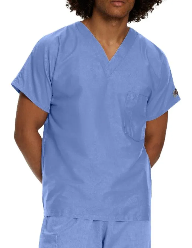 Landau ScrubZone 27.5 Inch Unisex V-Neck Scrub Top