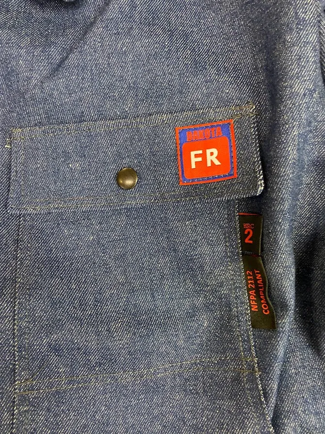 Lightweight Fire Resistant Denim Jacket