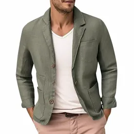 Linen  Blazer Jackets