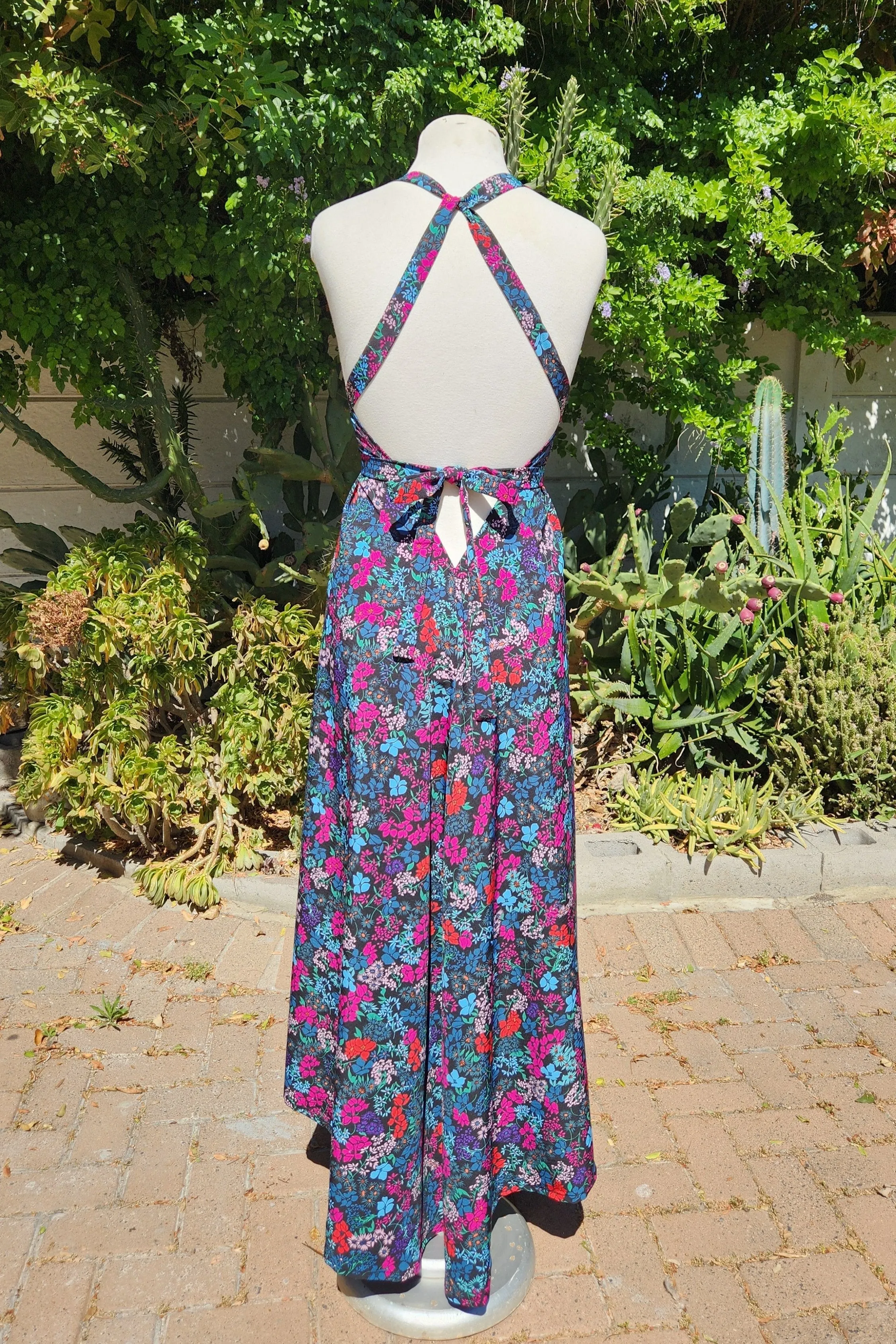 Long Luna Dress - Funky Prints