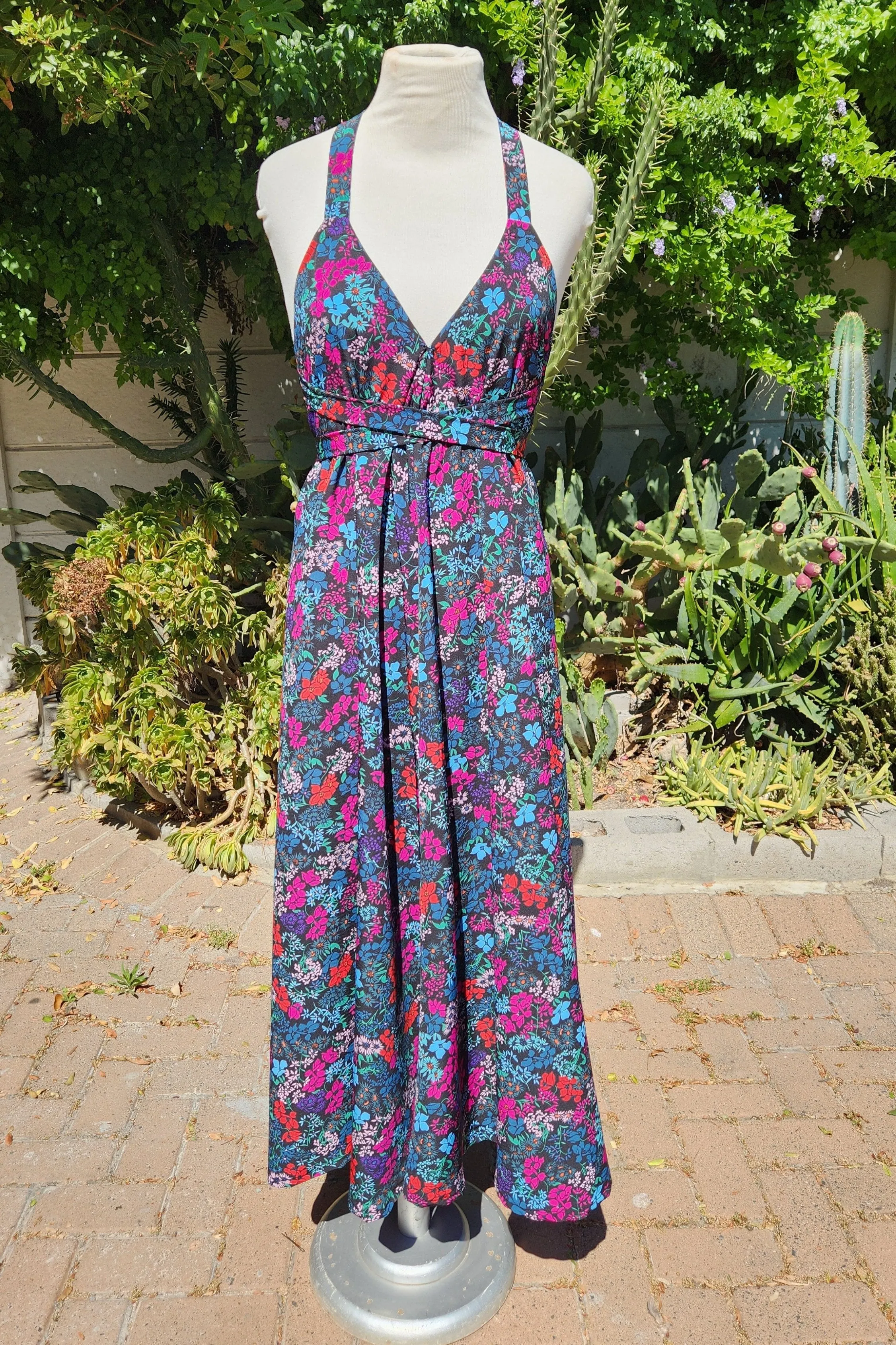 Long Luna Dress - Funky Prints