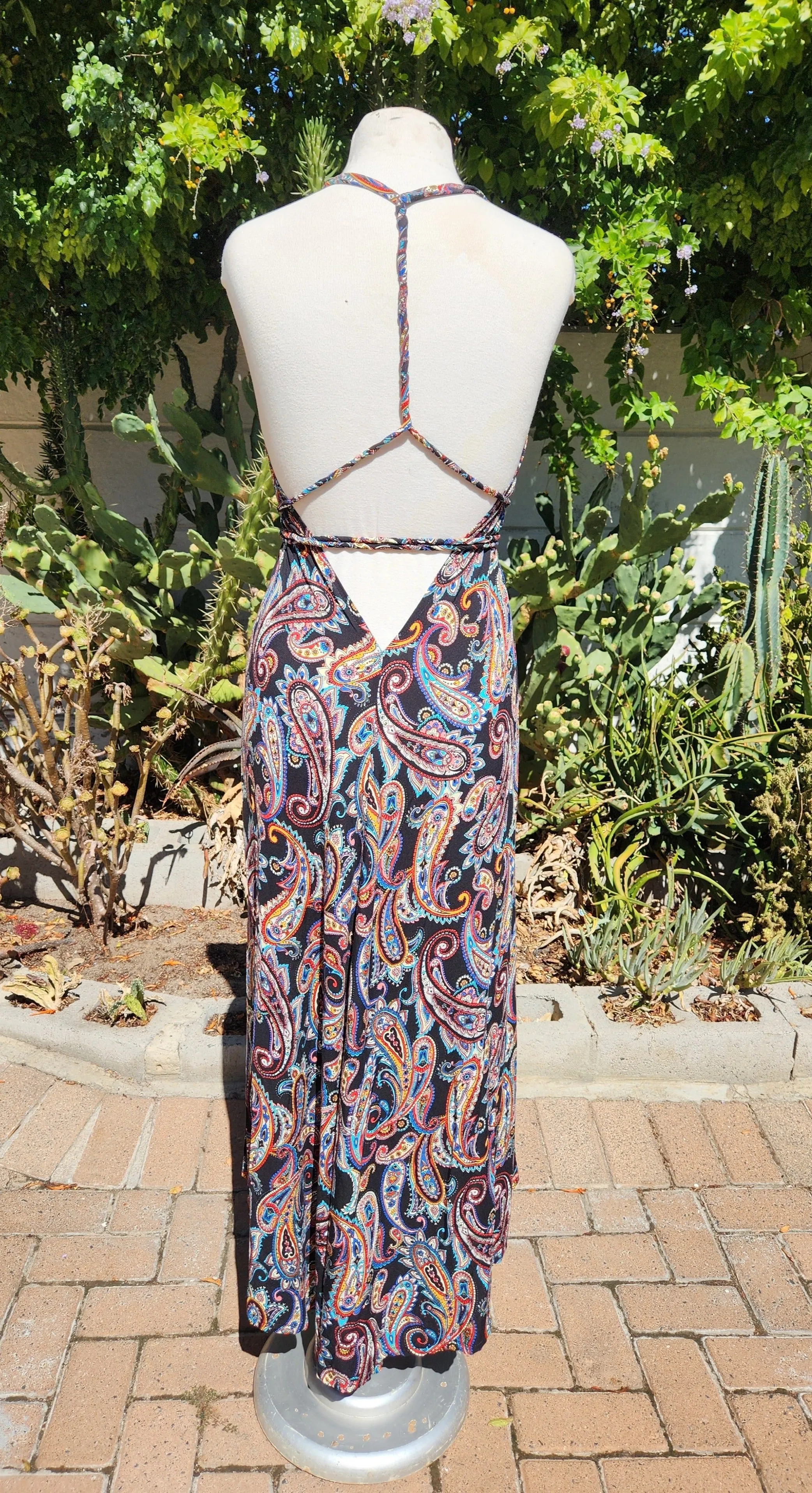 Long Luna Dress - Funky Prints