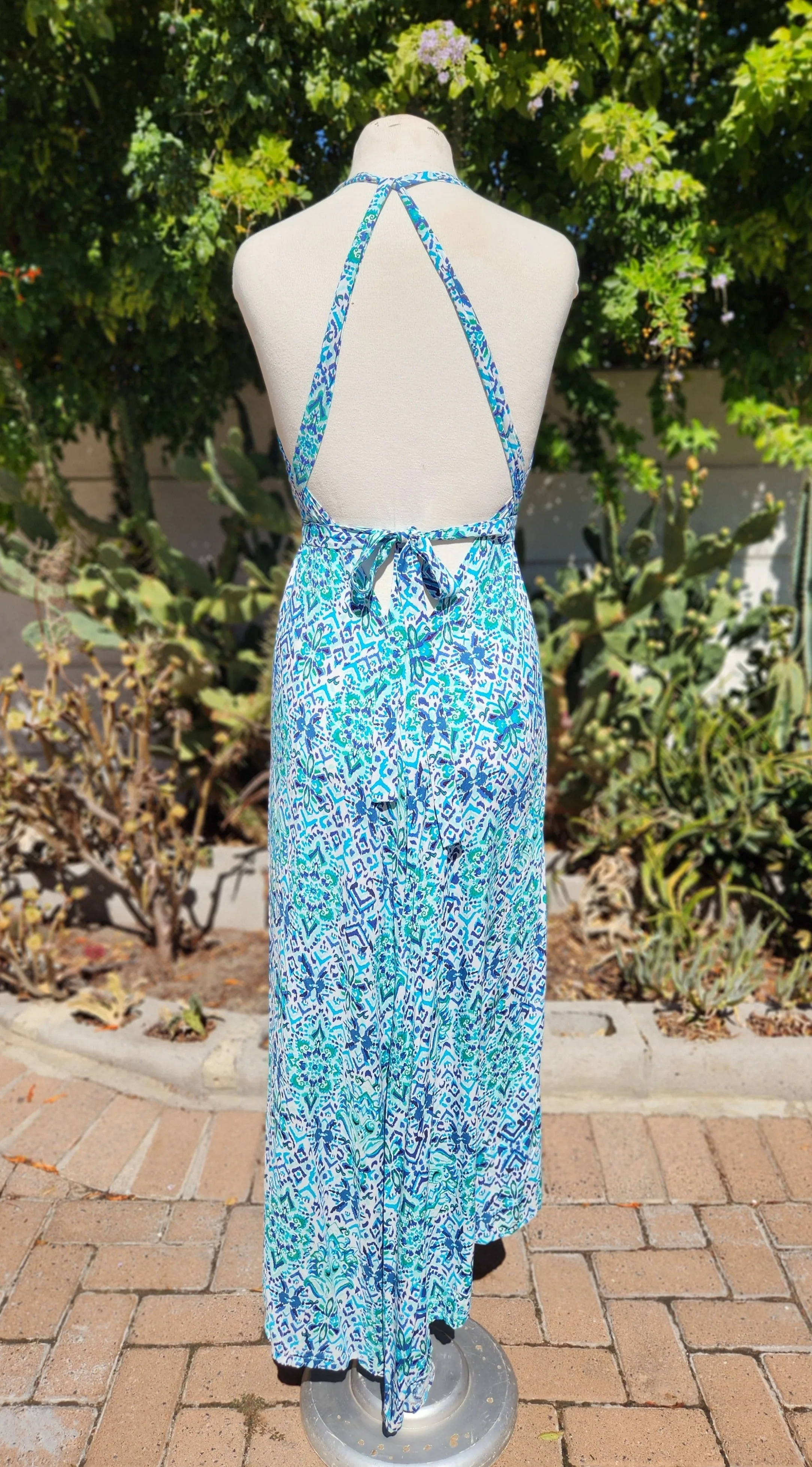 Long Luna Dress - Funky Prints