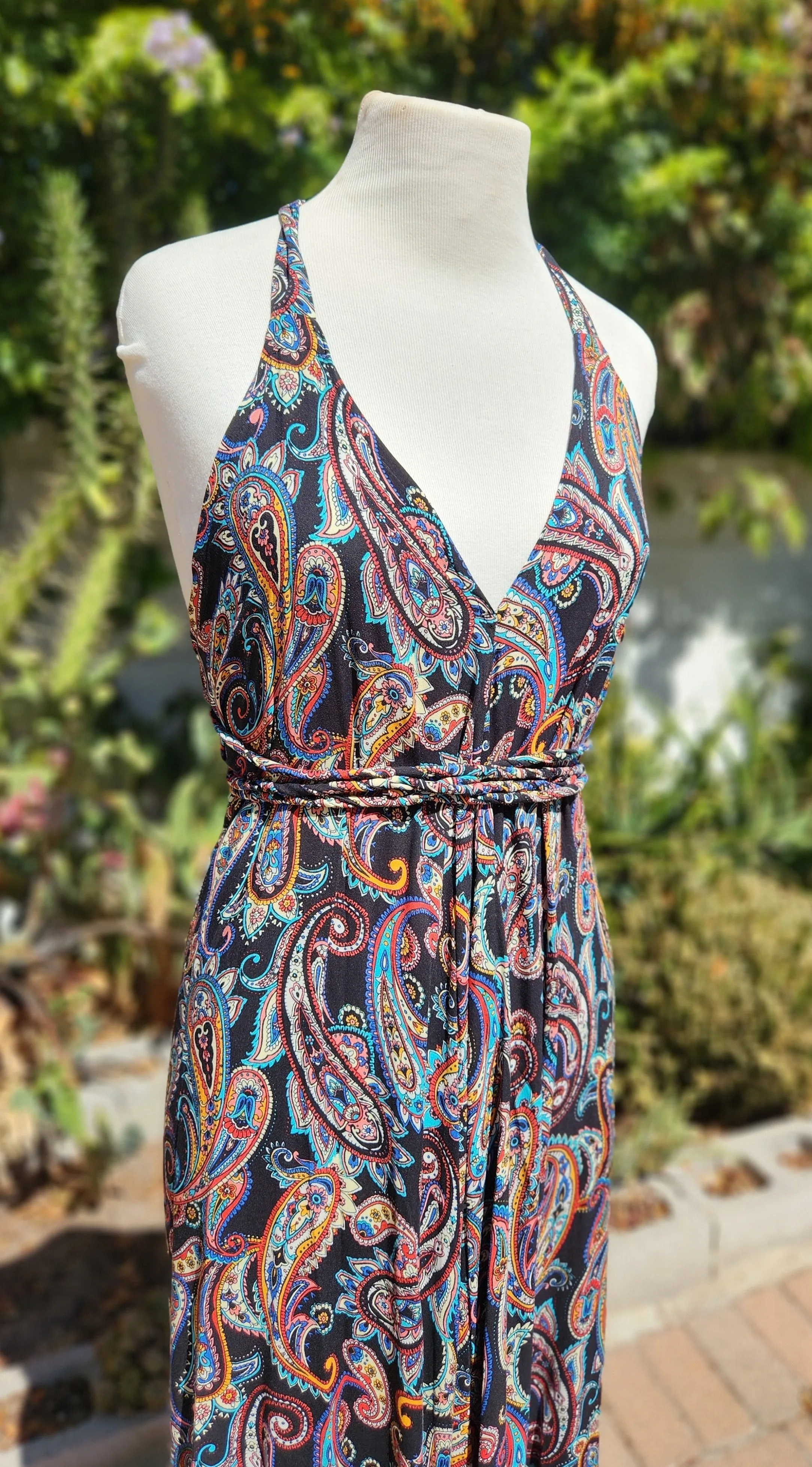 Long Luna Dress - Funky Prints