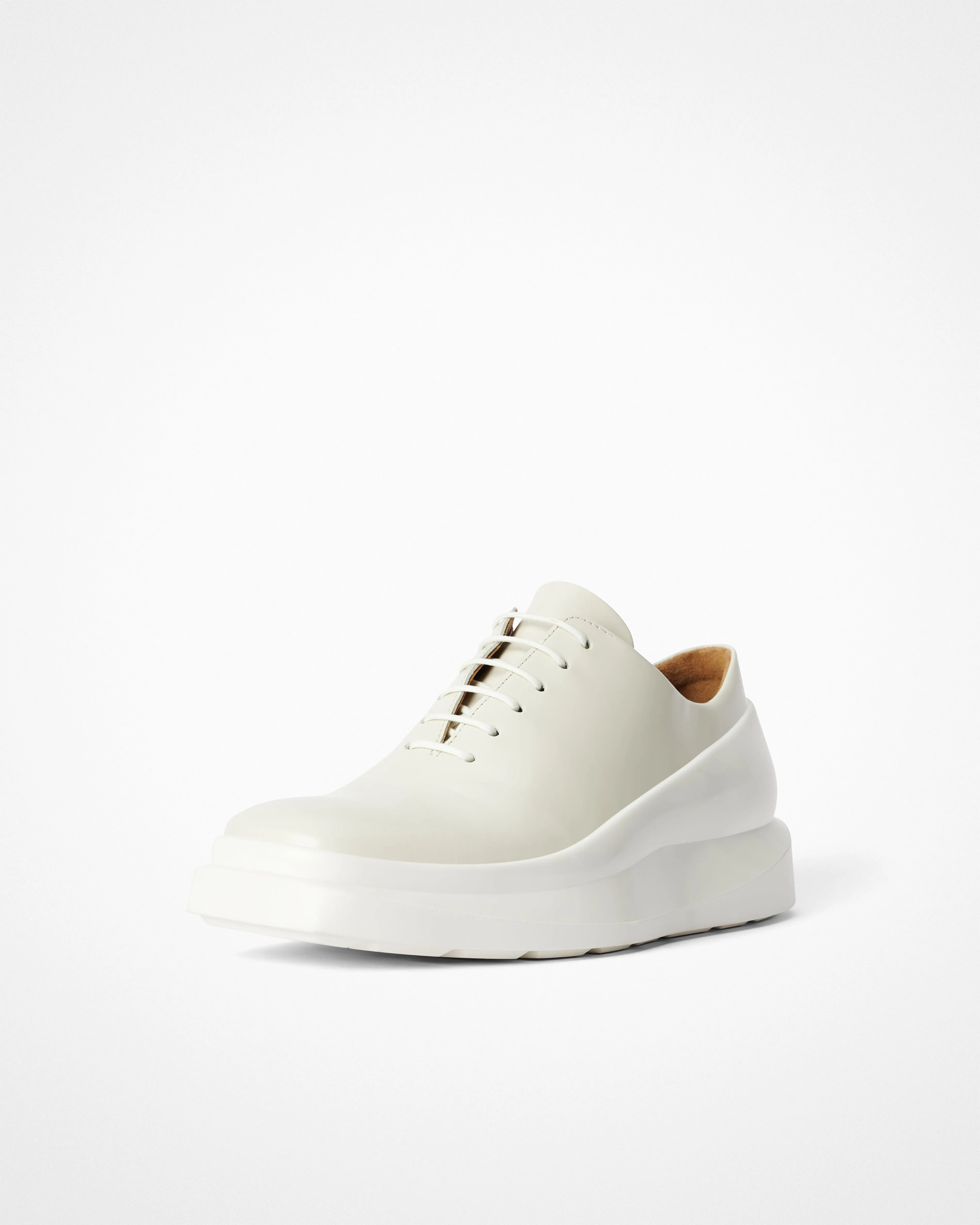 LOUIS-GABRIEL NOUCHI x ECCO.kollektive - Sor Truck Lace in Pearl White