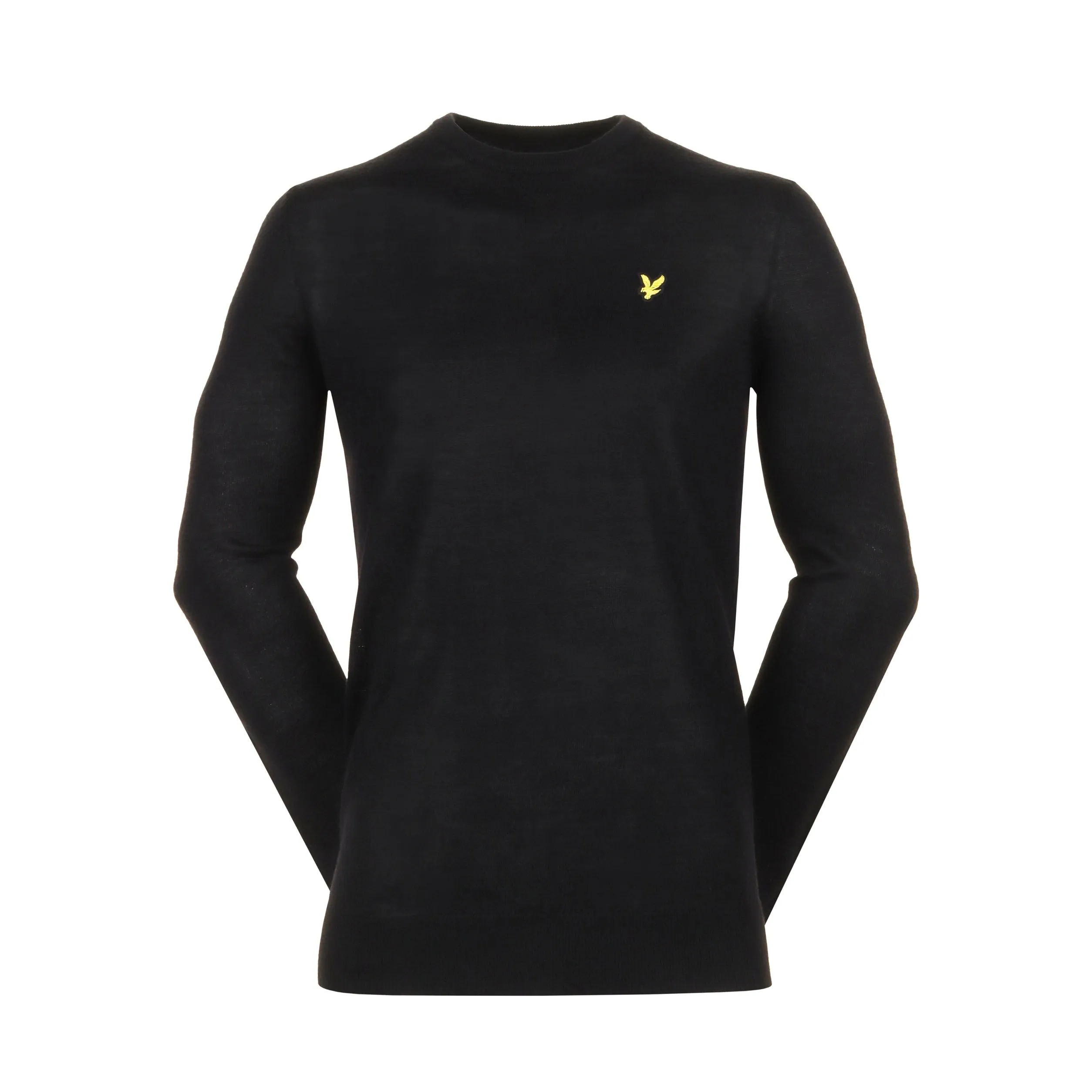 Lyle & Scott Golf Merino Blend Crew Neck Pullover