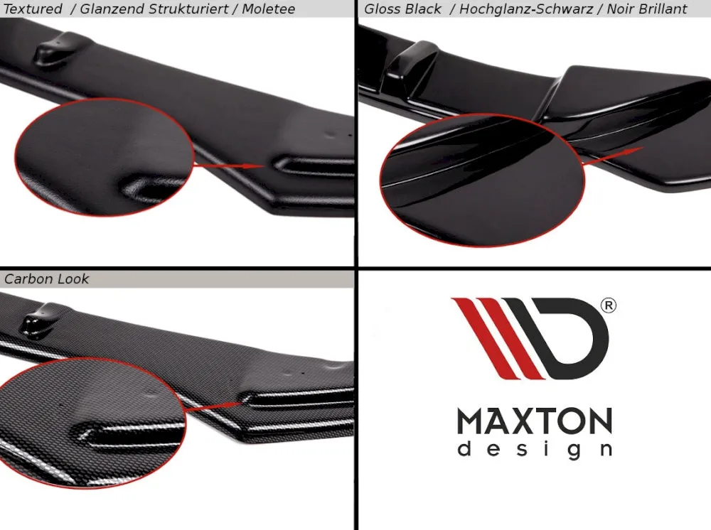 Maxton Design - SIDE SKIRTS DIFFUSERS VW GOLF 7.5 STANDARD (2017-19)