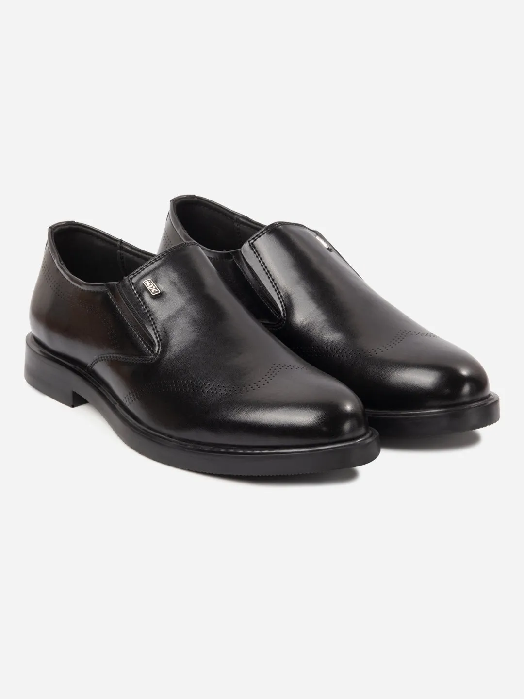 Men's Black Formal Slipon Shoes (IX1091)