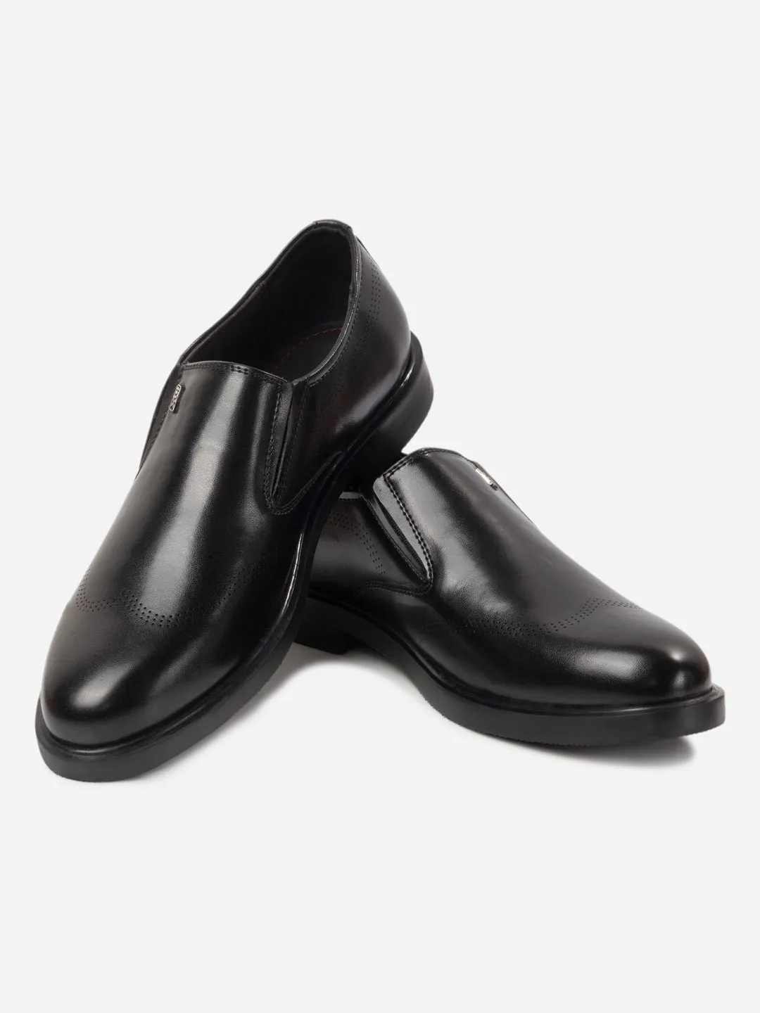 Men's Black Formal Slipon Shoes (IX1091)