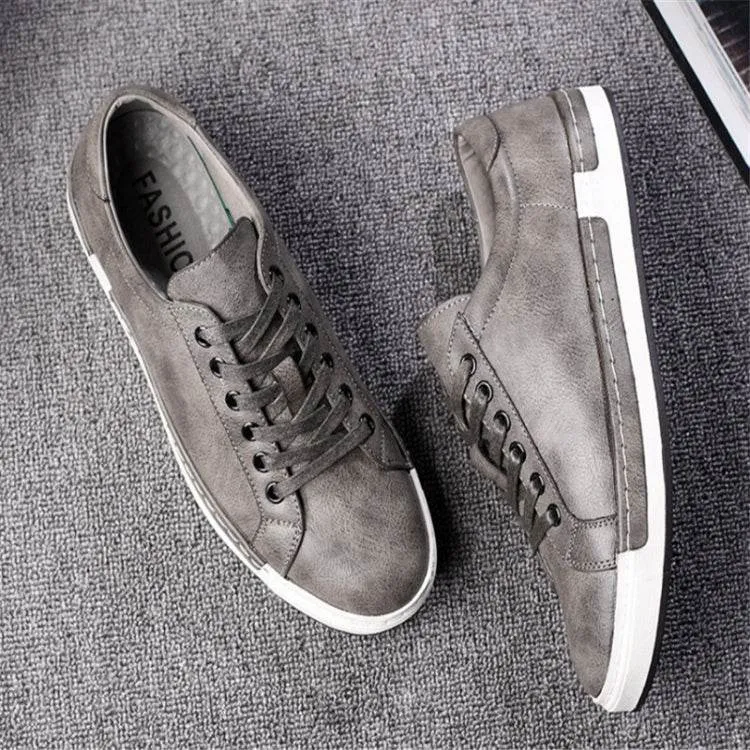 Men's Casual Baroque PU Leather Sports Footwear