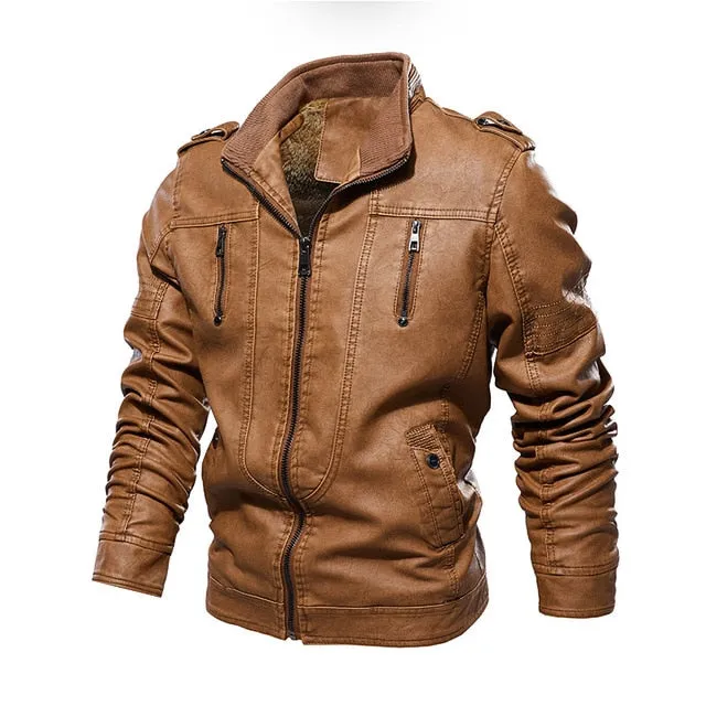 Men's leather jackets