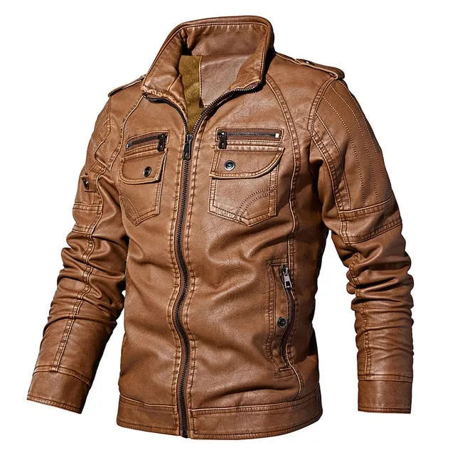 Men's leather jackets