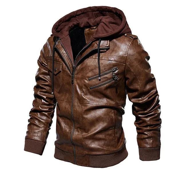 Men's leather jackets