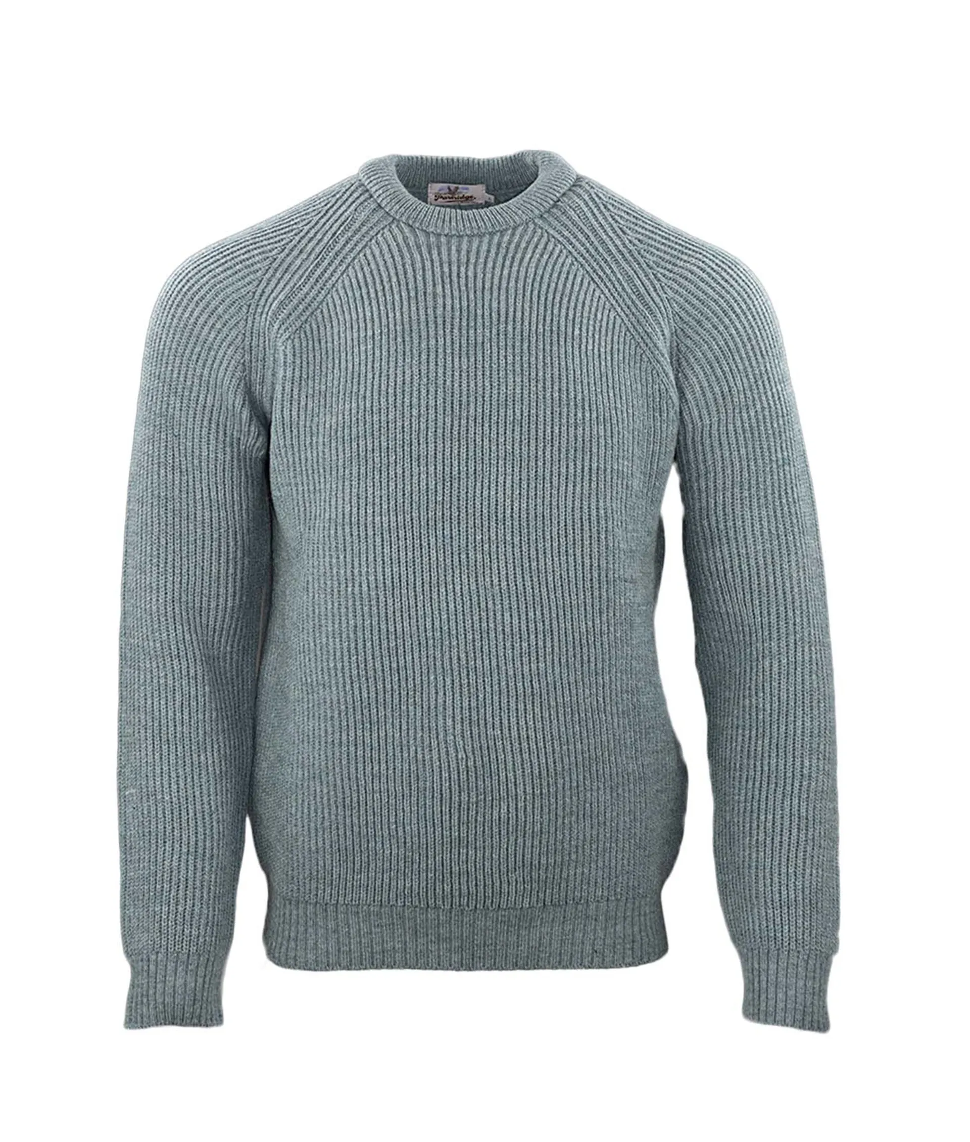 Merino Crew Neck Jumper - Seafoam