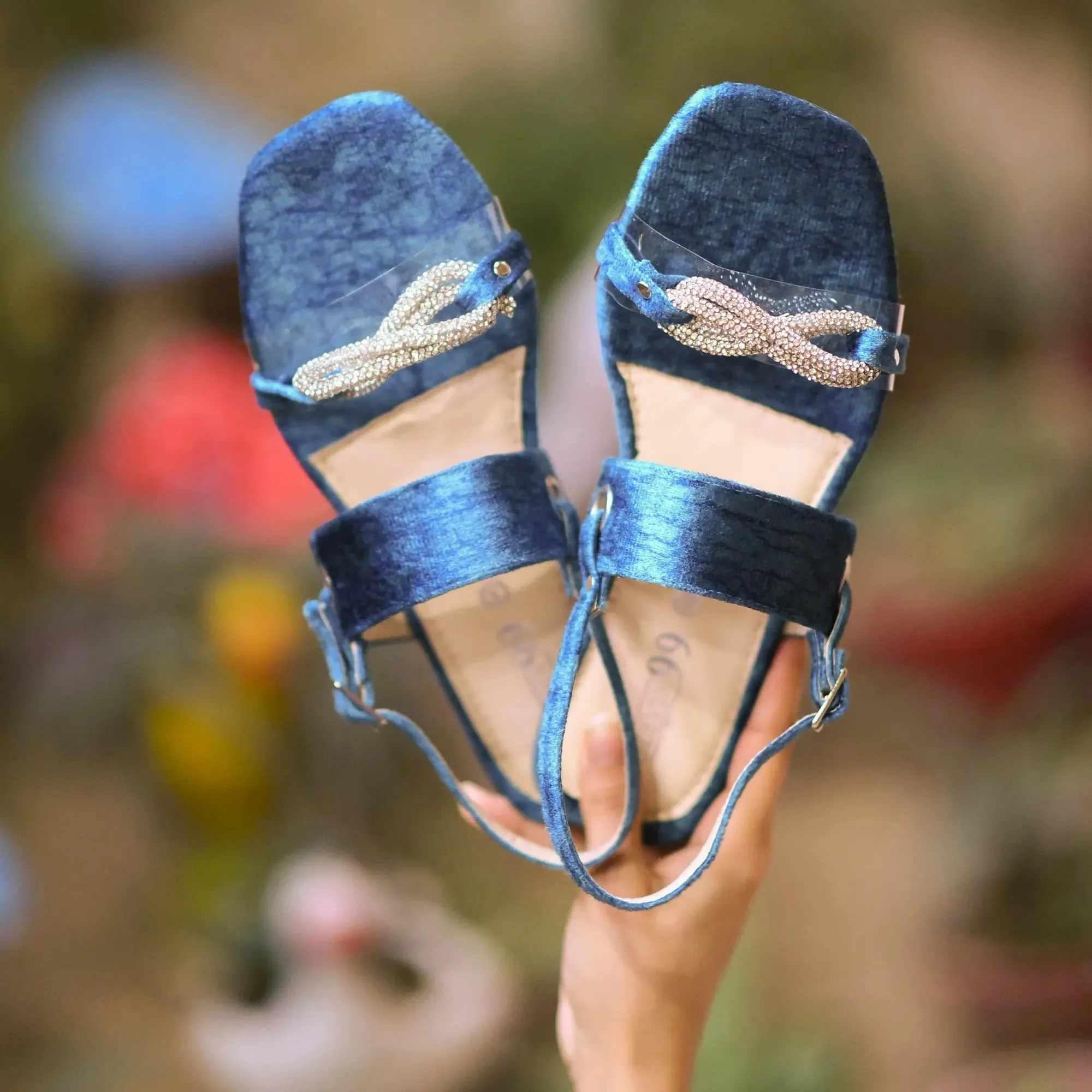 NBS-E9918 Blue Slipper