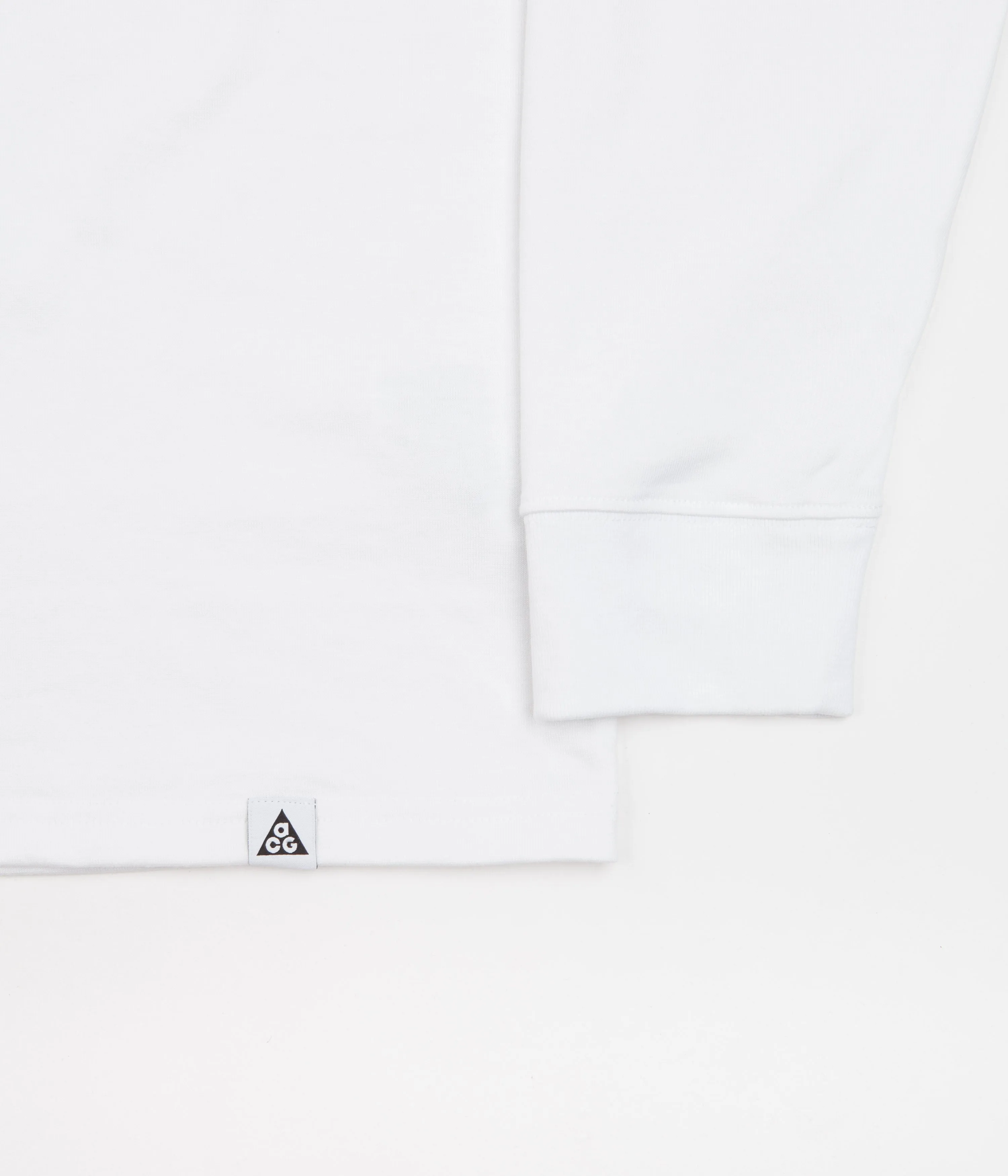 Nike ACG Outdoor Sign Long Sleeve T-Shirt - White