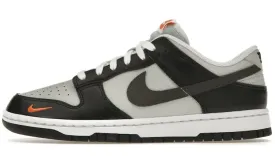 Nike Dunk Low Black Total Orange Mini Swoosh