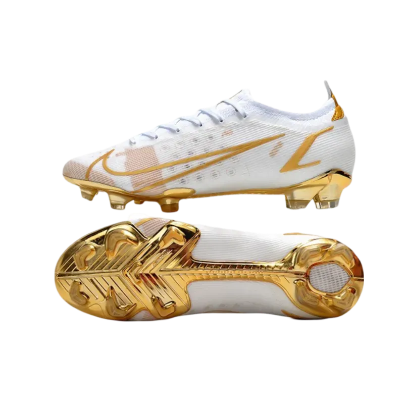 Nike Mercurial Vapor 14 Elite FG White Gold - Goatkits Boots