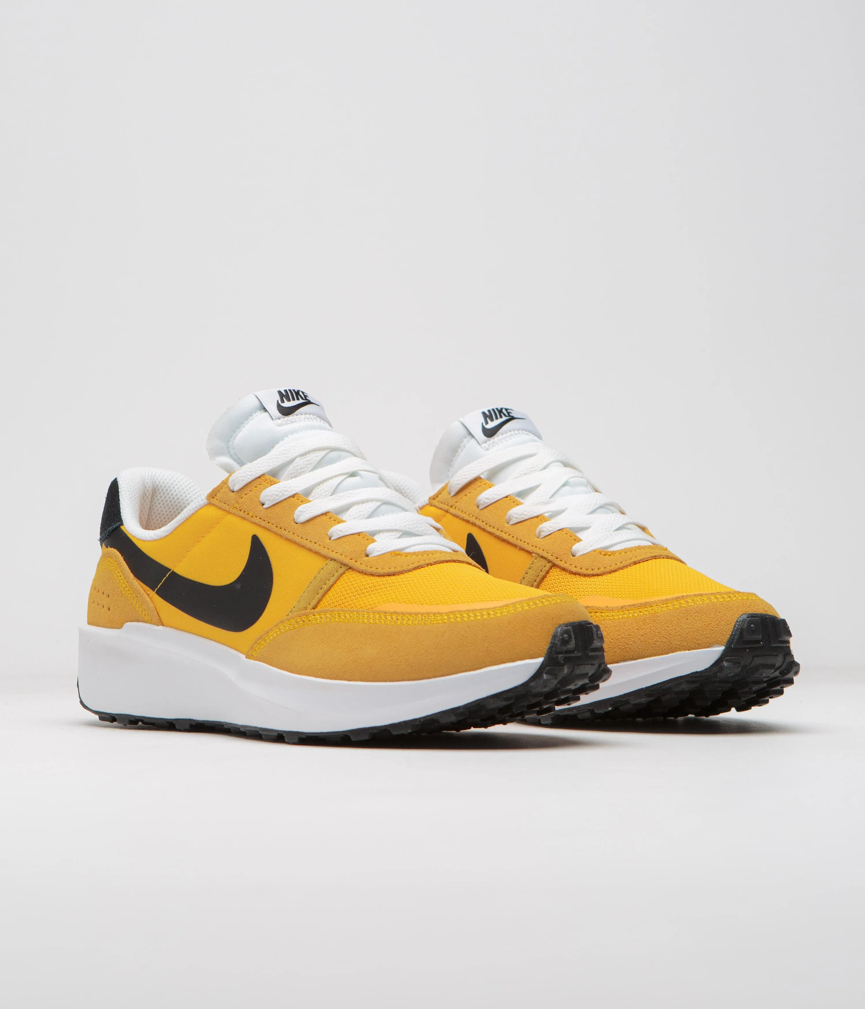 Nike Waffle Nav Shoes - University Gold / Black - White - Gold Leaf