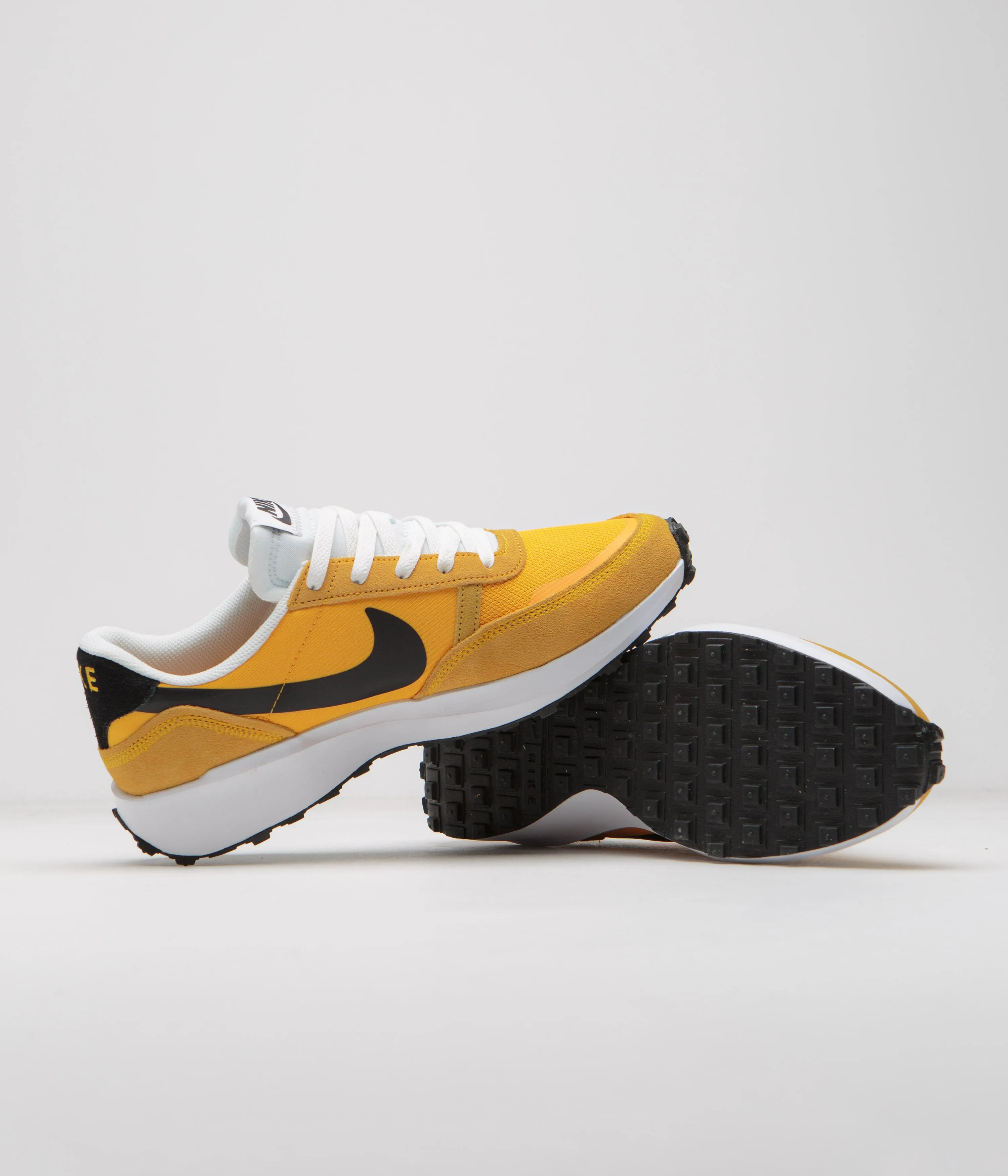 Nike Waffle Nav Shoes - University Gold / Black - White - Gold Leaf