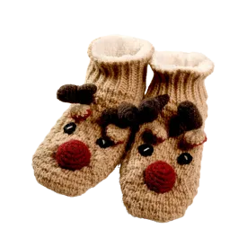 Reindeer Slippers