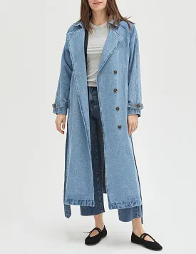 Ryland Denim Trench Coat