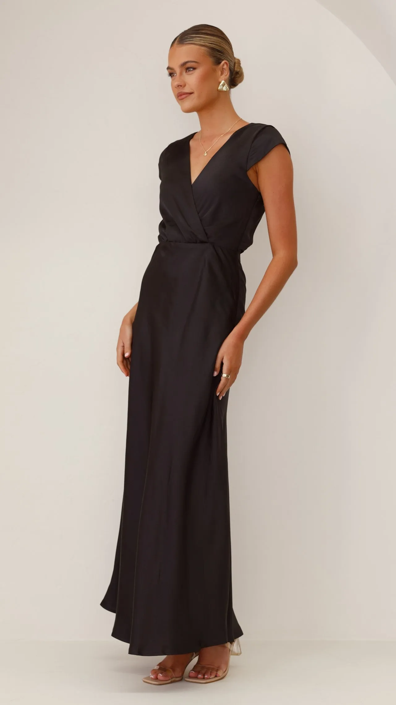 Selma Maxi Dress - Black