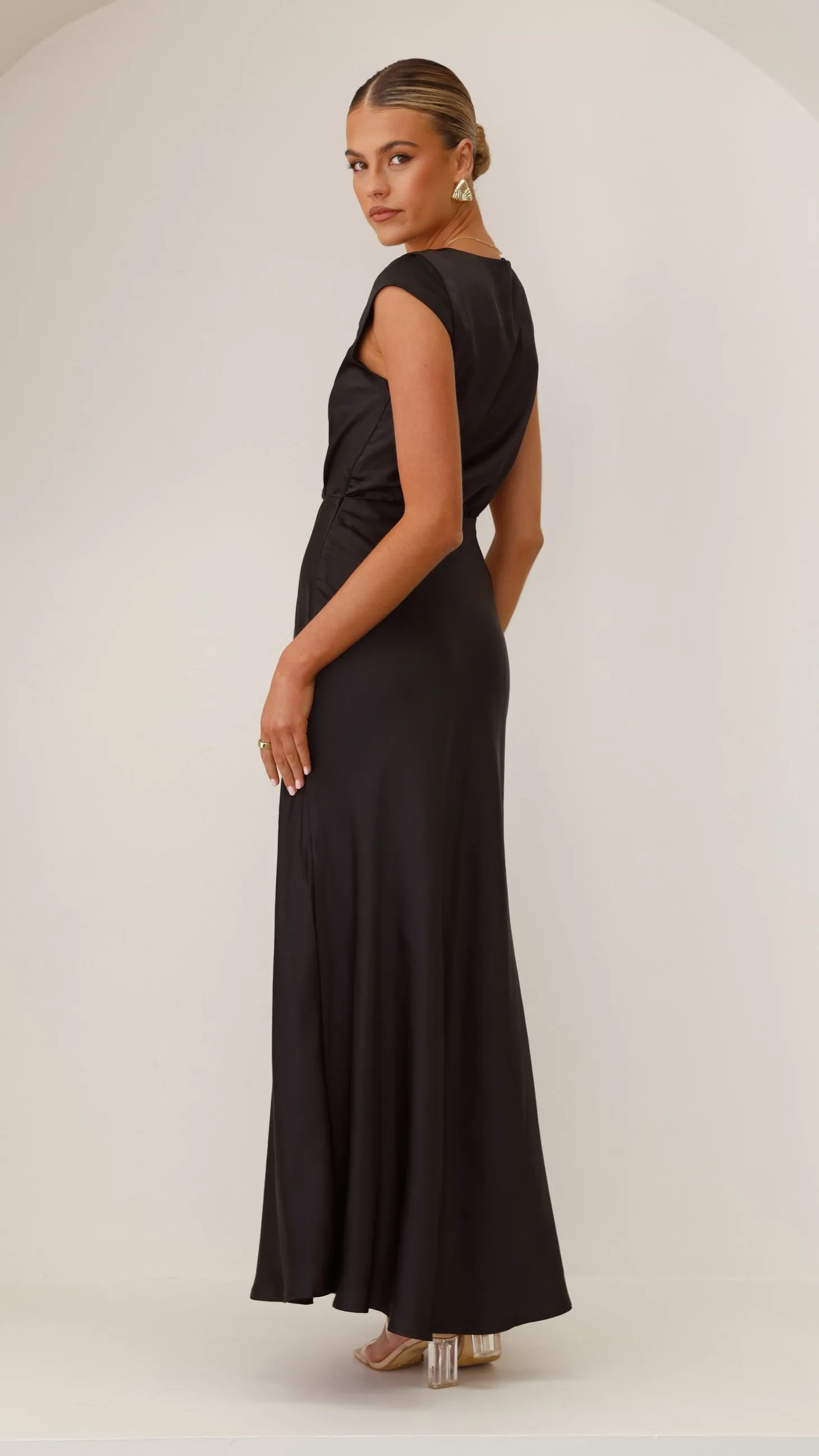 Selma Maxi Dress - Black