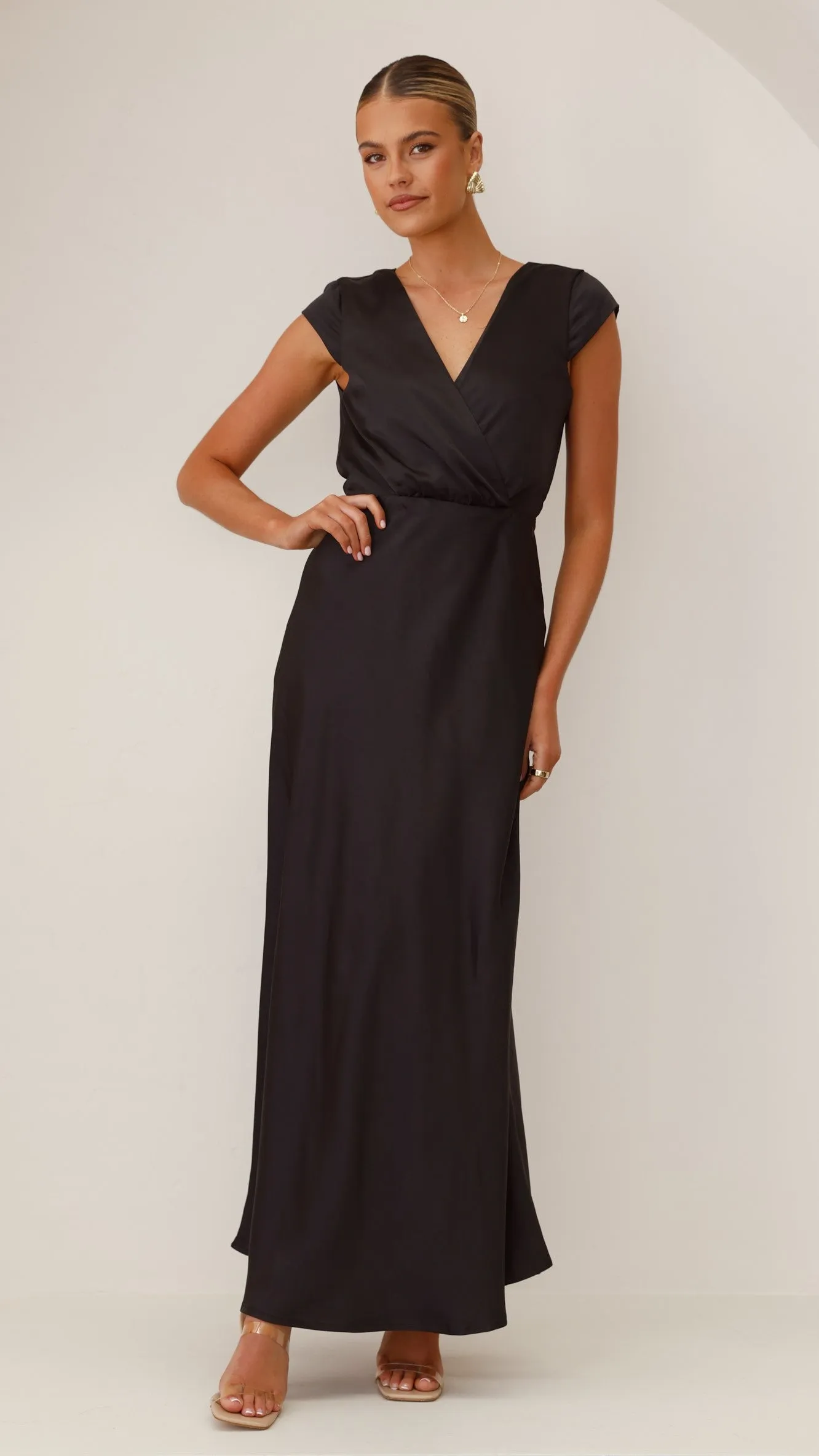 Selma Maxi Dress - Black