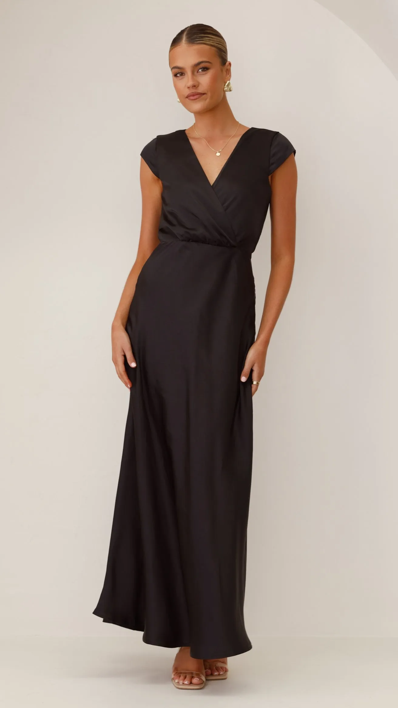 Selma Maxi Dress - Black