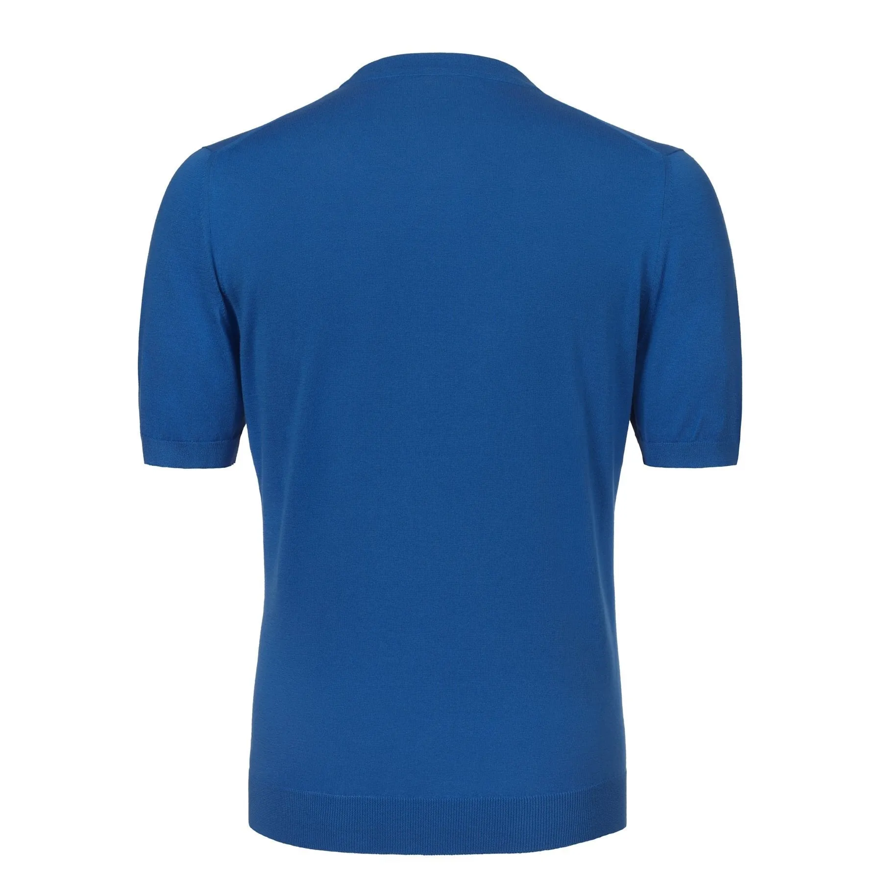 Slim-Fit Crew-Neck Blue T-Shirt