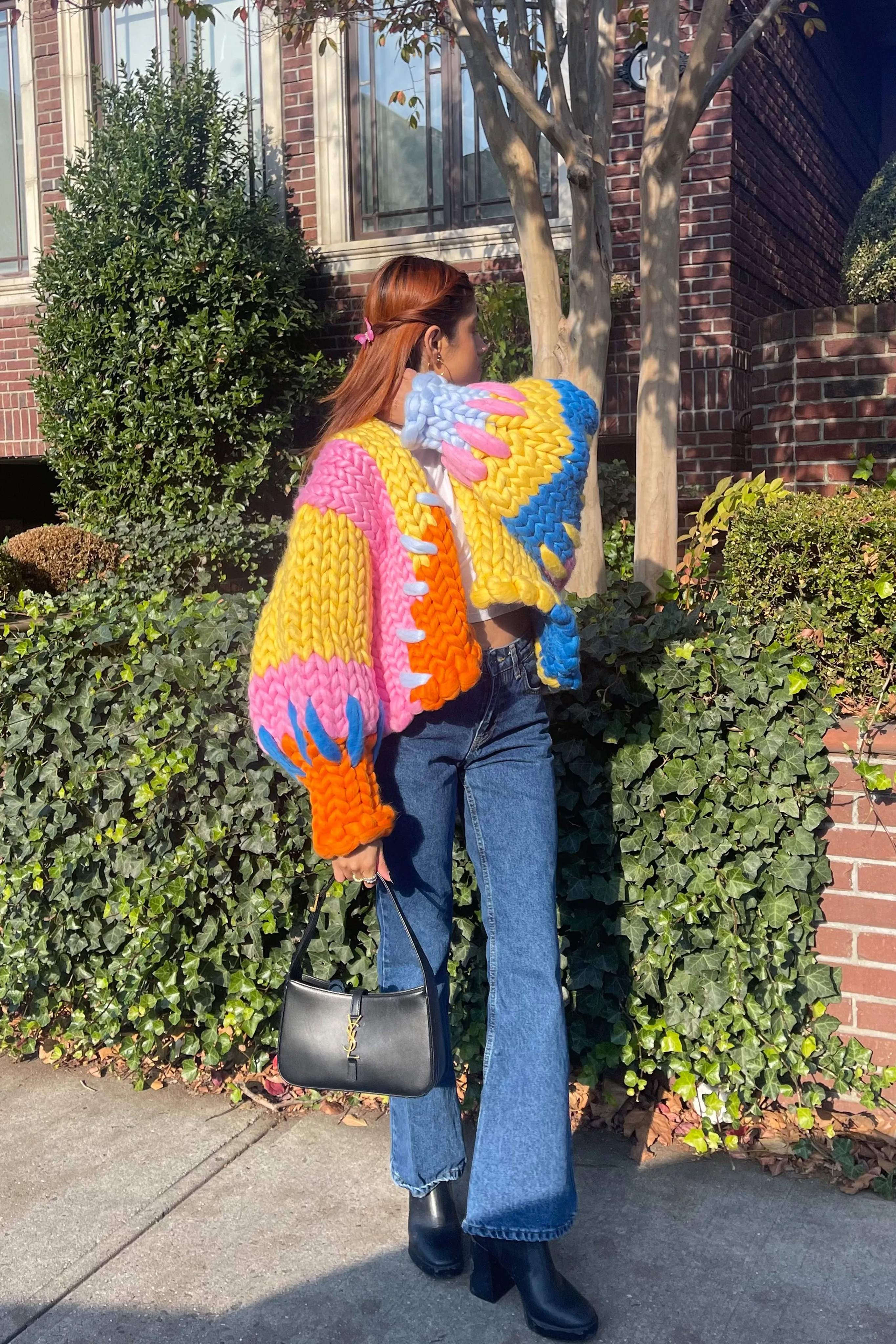 The Colourful Colossal Knit Cardigan