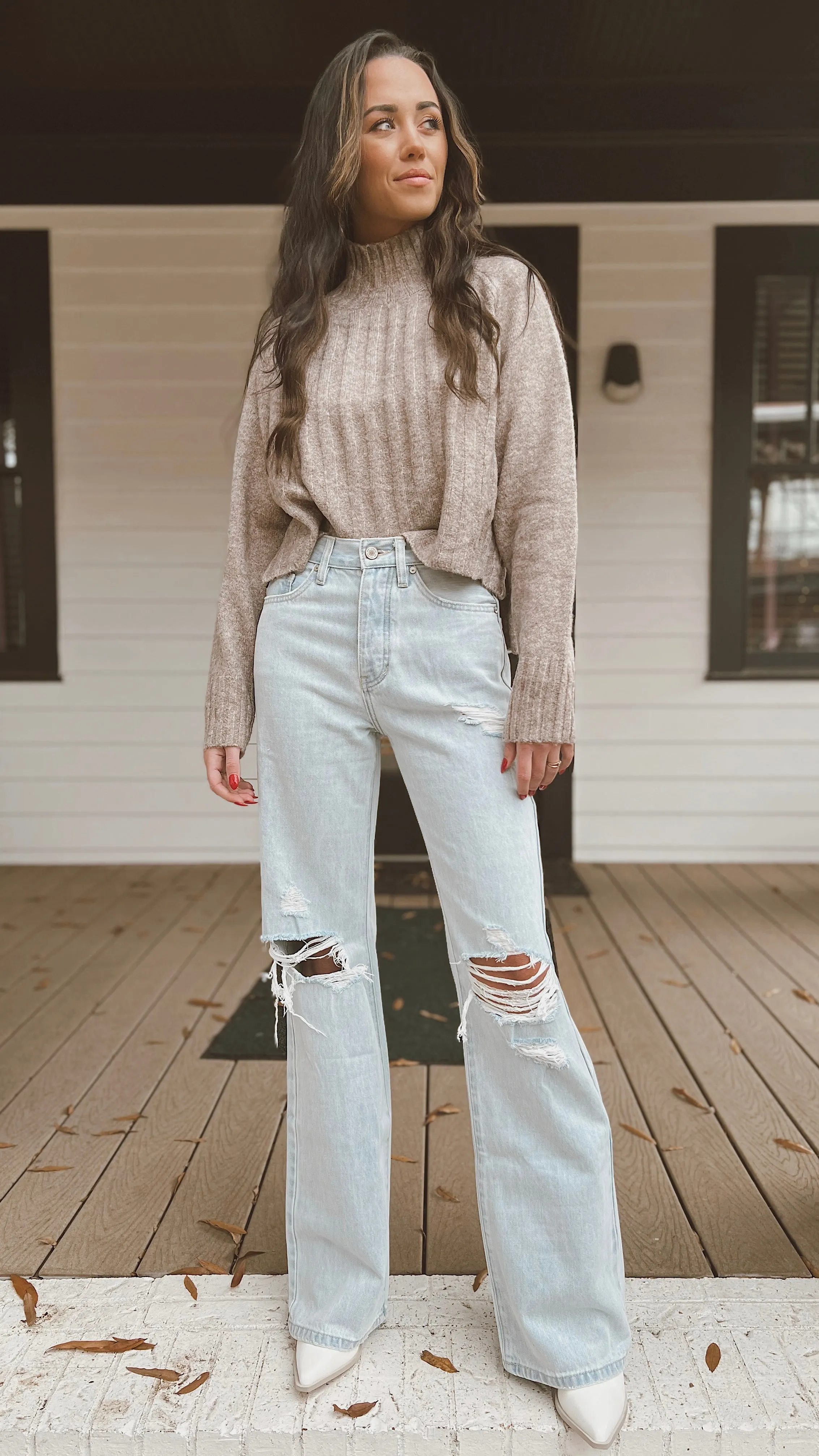 The Montana Ultra High Rise 90's Flare Jeans