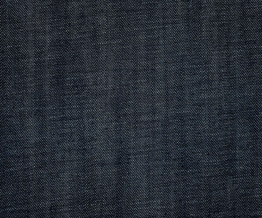 True Navy-White 12 oz. Cotton Japanese Selvedge Denim Fabric