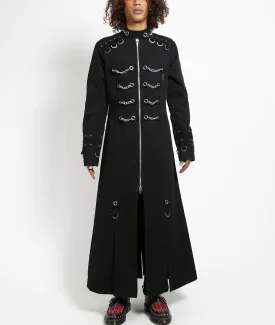 UNISEX Chain Eyelet Trench Coat