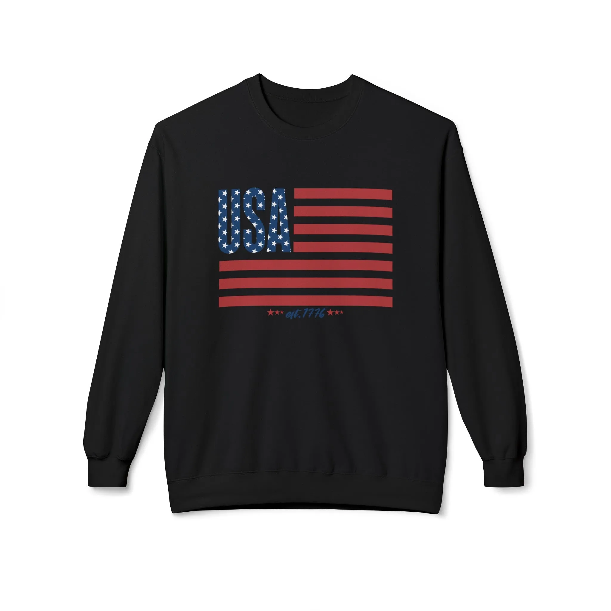 USA Flag Lightweight Sweatshirt