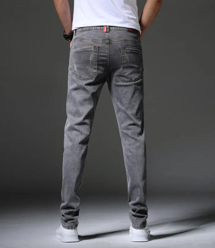 West Louis™ Slim Fit Skinny Denim Stretch Jeans