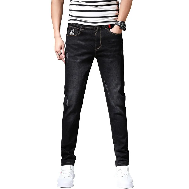 West Louis™ Slim Fit Skinny Denim Stretch Jeans