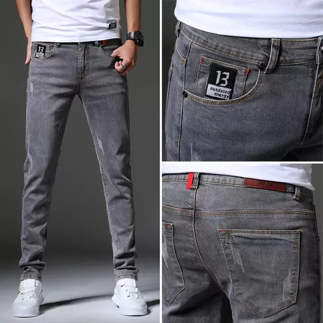 West Louis™ Slim Fit Skinny Denim Stretch Jeans